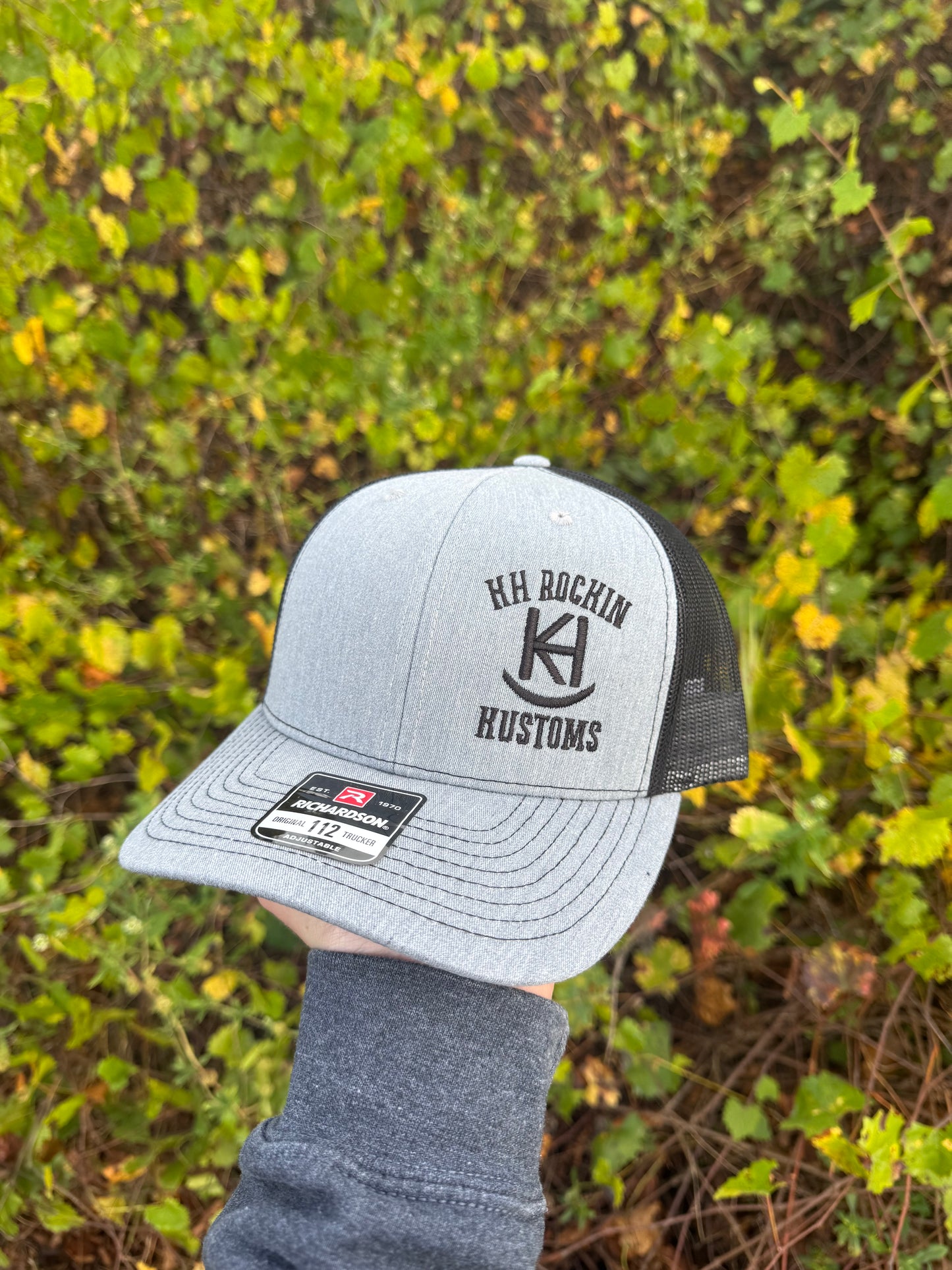 KH Rockin Kustoms Hat- Heather Grey/Black