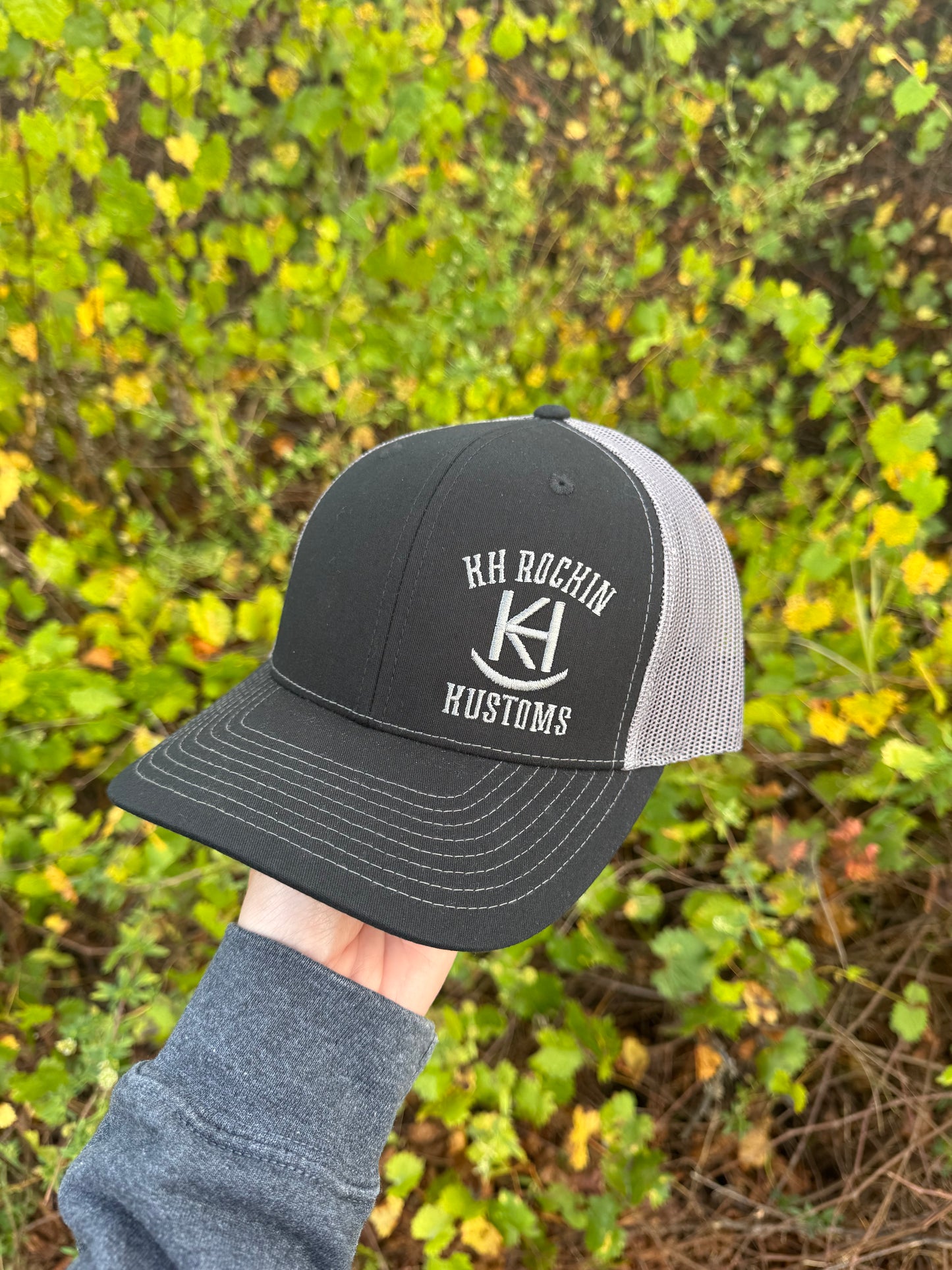 KH Rockin Kustoms Hat- Black/Charcoal