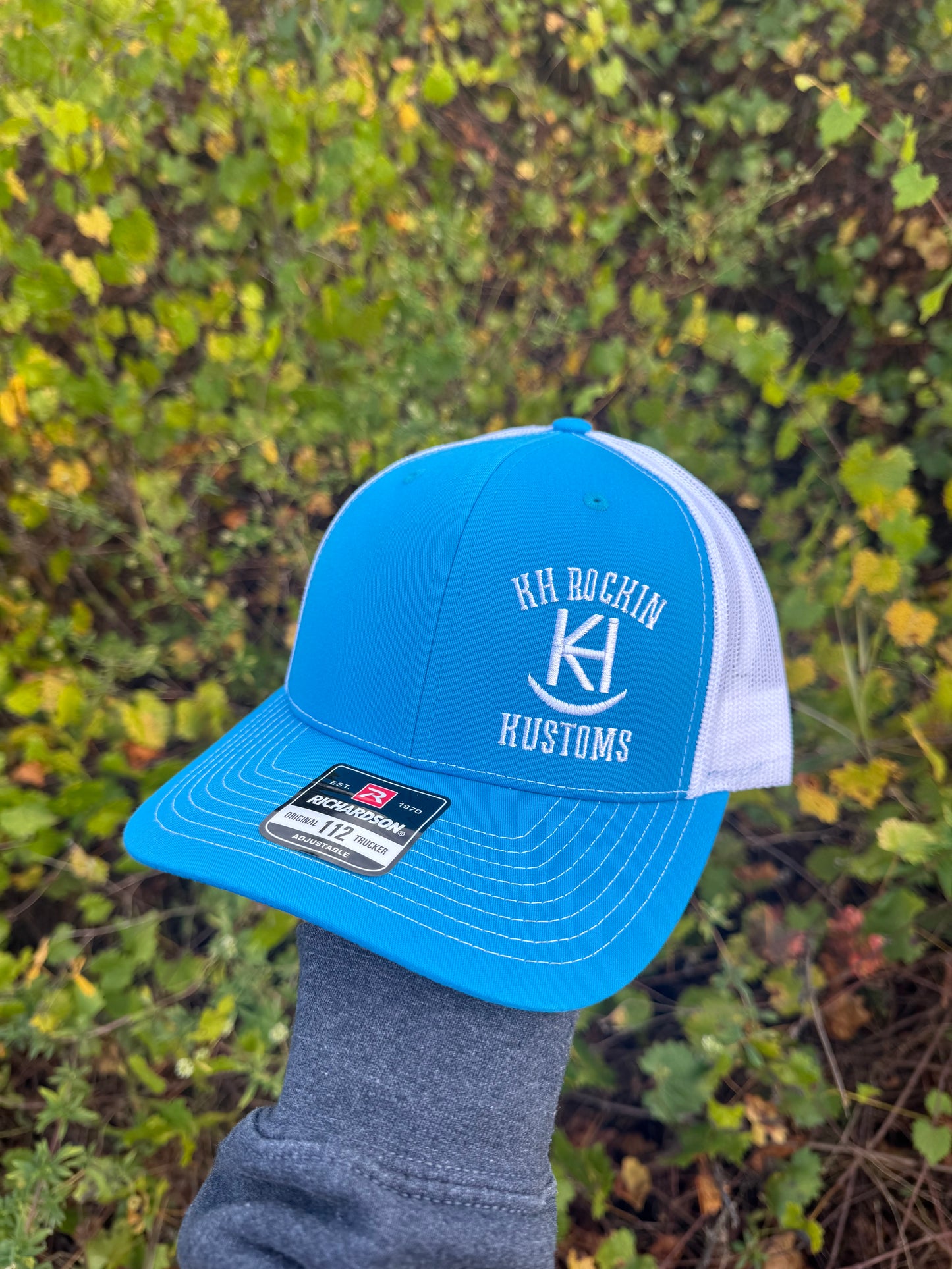 KH Rockin Kustoms Hat- Cyan