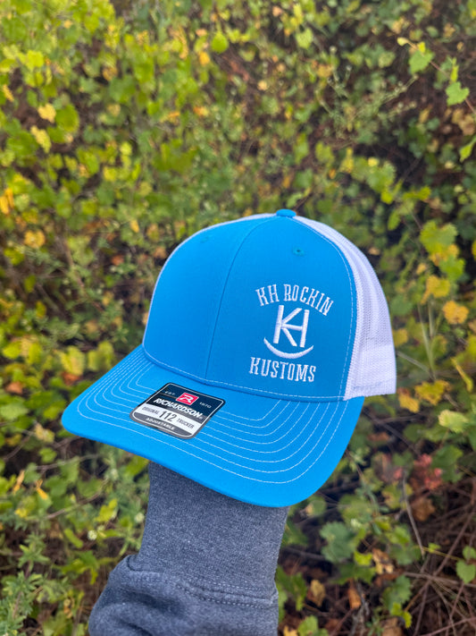 KH Rockin Kustoms Hat- Cyan