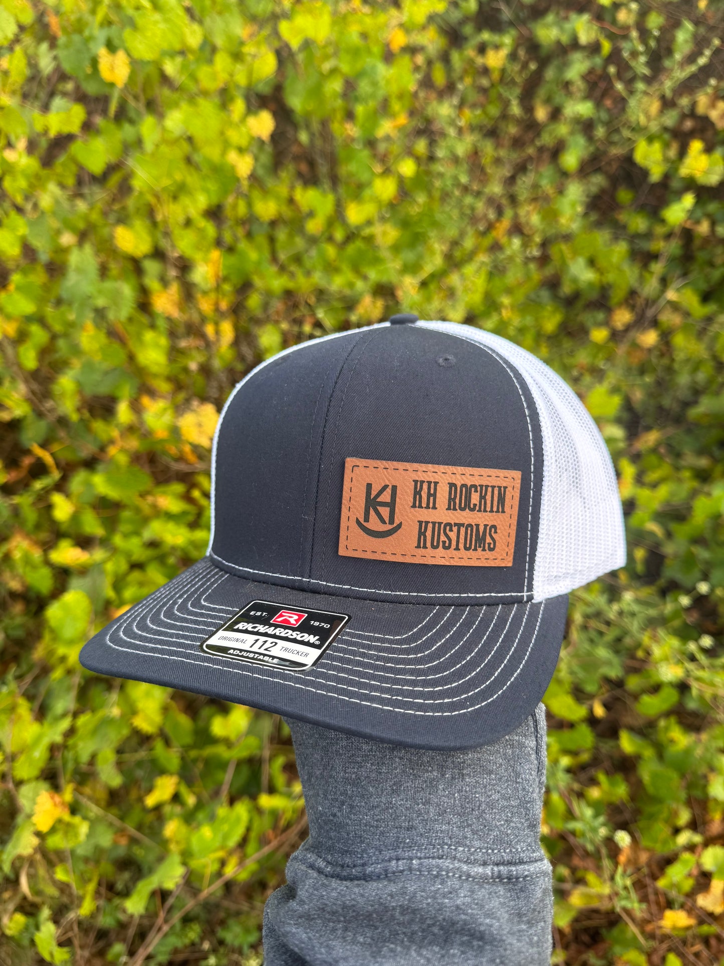 KH Rockin Kustoms Hat- Navy with Patch