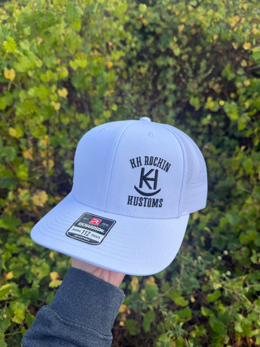 KH Rockin Kustoms Hat- White